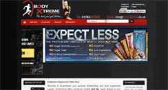 Desktop Screenshot of bodyxtreme.co.uk